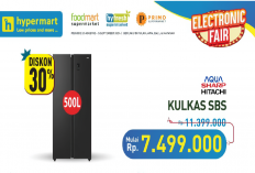 Serbu Promo Electronic Fair Dari Hypermart, Ada Diskon Besar-besaran!