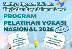 Pelatihan Vokasi Nasional 2026 Resmi Dibuka: Lulusan SMA/SMK Bisa Daftar Gratis dan Dapat Sertifikat BNSP