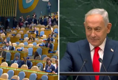 Netanyahu Naik Mimbar, Delegasi RI Angkat Kaki dari PBB, Solidaritas Palestina Kembali Ditegaskan