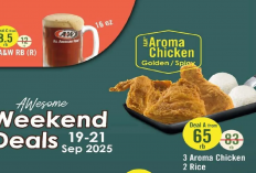 Promo A&W Spesial Weekend 19-21 September 2025: Mulai Rp 65.000 Sudah Kenyang Rame-Rame