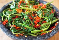 Resep Sambal Kangkung Pedas Segar, Lauk Sederhana yang Bikin Nasi Nambah