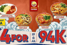 Golden Lamian, Jangan Lewatkan Promo Spesial Akhir Bulan Juli 2024: Banyak Menu Lezat dengan Harga Hemat