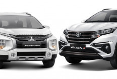 Perbandingan Mitsubishi Xpander Cross Premium Package vs Toyota Rush TRD Sportivo, Pilih SUV Keluarga Nyaman atau Super Aman?
