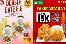 Edisi Akhir Pekan: Promo Makanan Terbaik dari CFC dan Hokben, Diskon Menggoda 9-11 Agustus 2024!