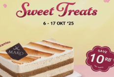 Promo Terbaru Mako Bakery 6-17 Oktober 2025: Diskon Rp 10.000 Slice Cake Favorit