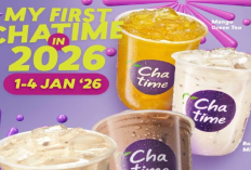 Promo My First Chatime Terbaru, Berlaku Terakhir Hari Ini!