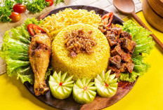 Resep Nasi Kuning Rice Cooker Praktis, Gurih dan Pulen Cocok untuk Jualan Rumahan