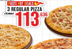 Promo PhD Long Weekend 4-6 September: Paket 3 Regular Pizza Favorit Harga Spesial, Libur Panjang Bikin Happy!