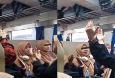 Viral Video Rombongan Emak-emak Berisik di Dalam Kereta, Ini Tanggapan KAI