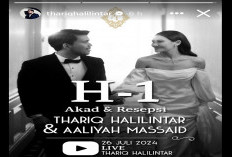 Selamat! Pernikahan Bahagia Thariq Halilintar dan Aaliyah Massaid Hari Ini, 26 Juli 2024