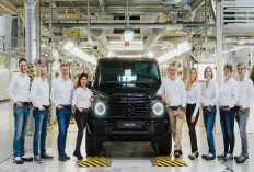 Mercedes-Benz Produksi G-Class ke-600.000, Hadirkan Varian Listrik G 580 with EQ Technology