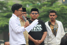 BEM PTNU dan BEM Nusantara DIY Gelar Demo Kemanusiaan di DPRD DIY