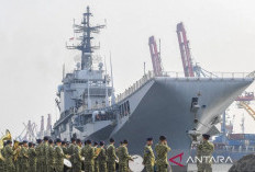 Kapal Induk Hibah Italia Dirombak, Biaya Retrofit KRI Sriwijaya Tembus Rp7,5 Triliun