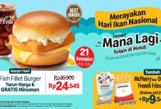 Promo McD Terbaru Spesial Hari Ini, 21 November 2025: Berlaku 1 Hari Saja!