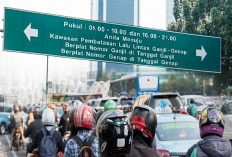 Awas Kena Tilang Manual! Ini Titik Ganjil Genap di Jakarta Kamis 15 Agustus 2024