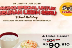 Promo Hokben Rayakan Liburan Anak Sekolah: Makan Rame-Rame Cuma Rp 22.000an!
