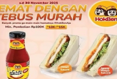 Buruan Coba! Promo Tepat Hemat HokBen Berlaku hingga 30 November 2025