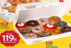Promo Krispy Kreme 21 April 2026: 24 Donat Cuma Rp119.000, Cek Syaratnya