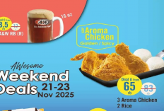 BESOK TERAKHIR! Cek Promo Terbaru Makan A&W: Aroma Chicken Hemat + Free Deluxe Burger