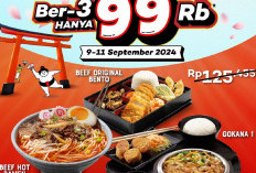 Cuma 3 Hari! Promo Spesial 9.9 di Gokana Ramen & Teppan: 3 Menu Hanya Rp 99 Ribu