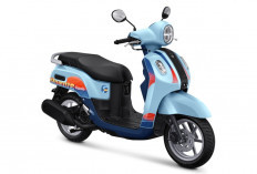 Dijual Terbatas! Yamaha Fazzio Punya Warna Baru Sunset Blue, Segini Harganya...