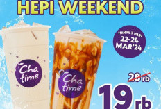 Weekend Seru Bersama Chatime! Serbu Minuman Favorit Hanya Rp 19 Ribu untuk Nemenin Kamu Bukber 