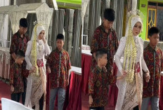 Momen Pernikahan Viral: Pengantin Wanita Digandeng Adik-Adik Kecil Usai Ditinggal Sang Ibu
