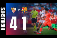 Sevilla Hancurkan Barcelona 4-1 di Liga Spanyol, Lewandowski Gagal Penalti