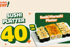 Nikmati 4 Promo Sushi di Akhir Bulan Juli 2024, Nongkrong Hemat Bareng Bestie!