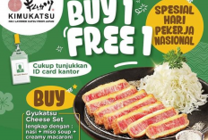 Jangan Sampai Kelewatan! Ada Promo Buy 1 Get 1 di Kimukatsu, Begini Cara Dapetinnya